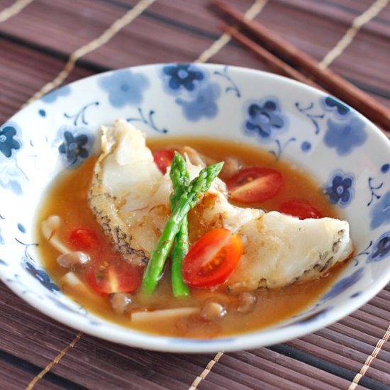 Cod Fish In Dashi