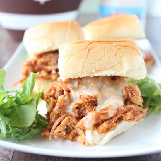 Chipotle Maple Chicken Sliders