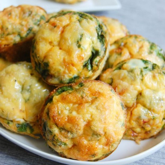 Vegetarian Breakfast Egg Muffins