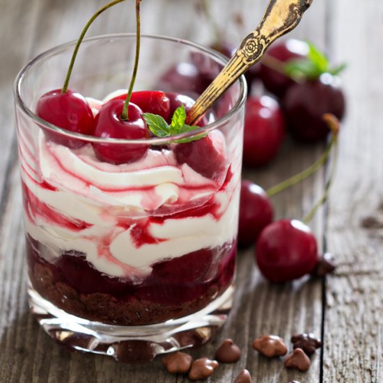 Cherry Chocolate Cheesecake