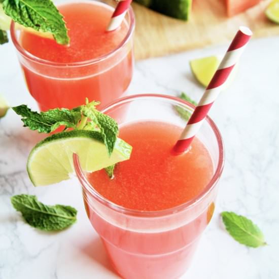 Watermelon Coconut Agua Fresca