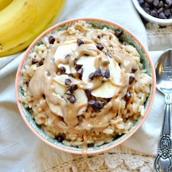 Healthy Chunky Monkey Rice Bowl