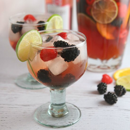 Pomegranate Berry Sangria Spritzer