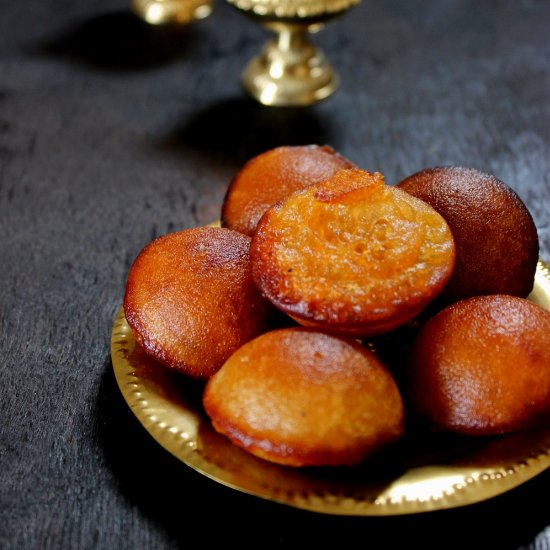 Nei Appam / Sweet Paniyaram