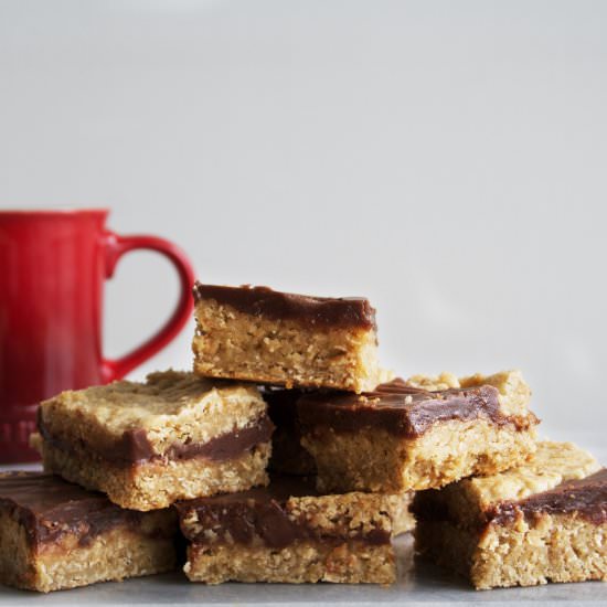 Oat Fudge Bars