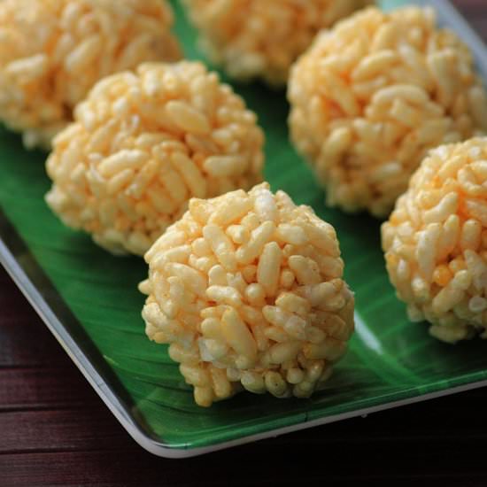 Puffed Rice Laddu