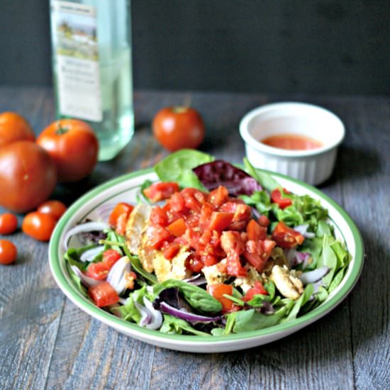 Bruschetta Salad w/ Grilled Chicken