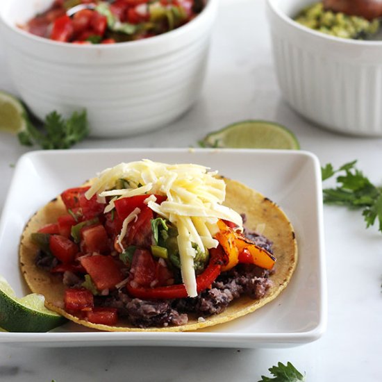 Vegetarian Grilled Fajitas