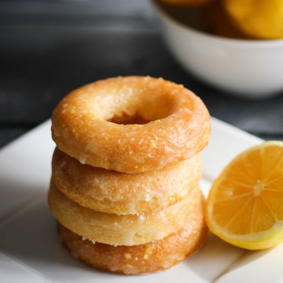 Baked Lemon Donuts