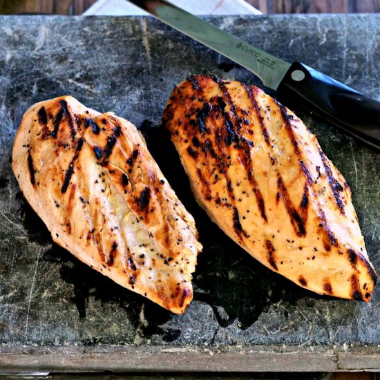 Perfect Grilled Chicken Breasts