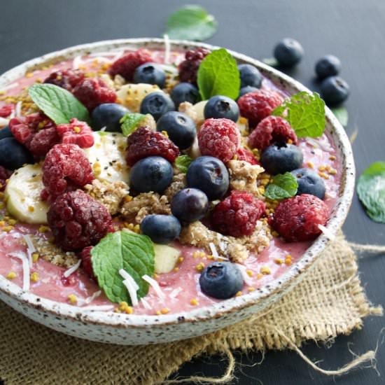 ANTIOXIDANT RICH SMOOTHIE BOWL