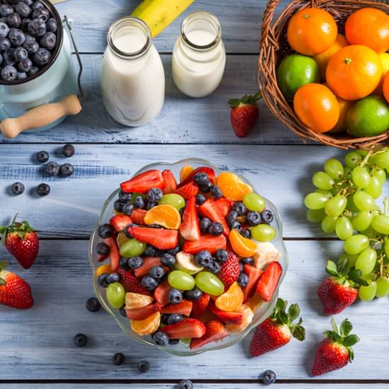 Light and Healthy Fruit Salad