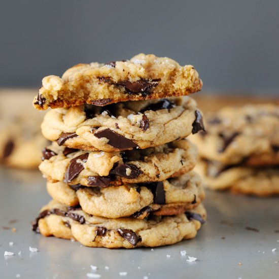 Chocolate Chip Cookies & Sea Salt