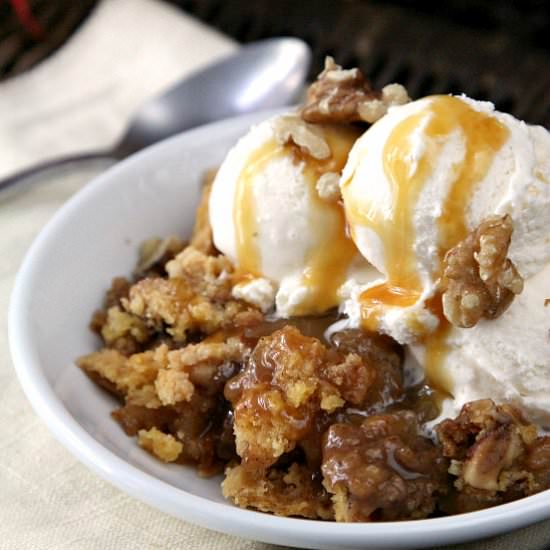 Caramel Apple Dump Cake