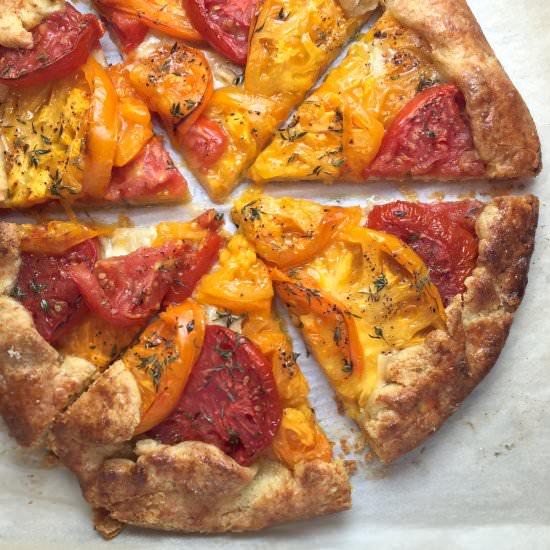 Heirloom Tomato Crostata