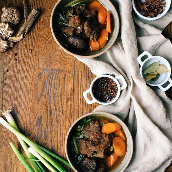 Taiwanese Beef Soup Stew