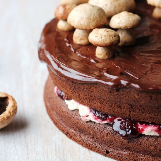 Black Forest Gateau (gluten-free)