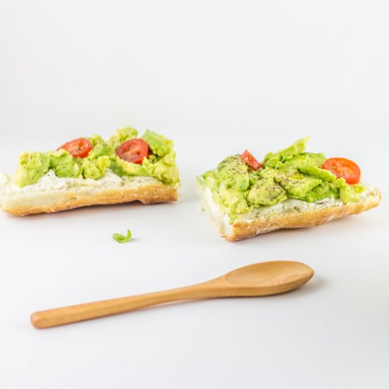 Avocado Bruschetta