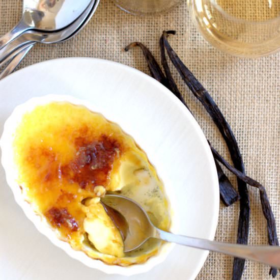 Creme Brulee and Sauternes