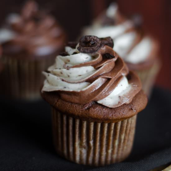 Java Chip Cupcakes