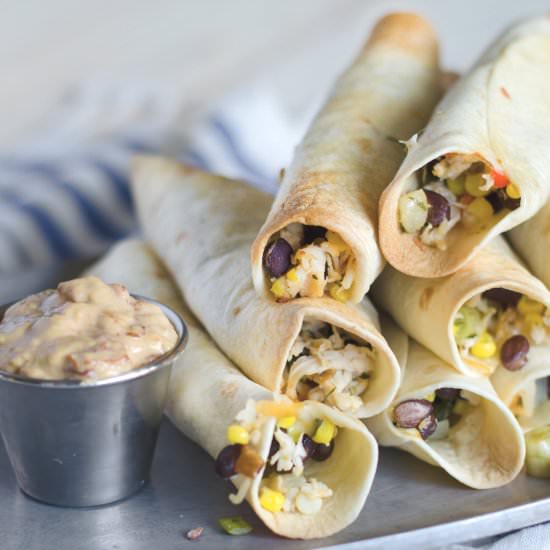 Southwest Chicken Taquitos