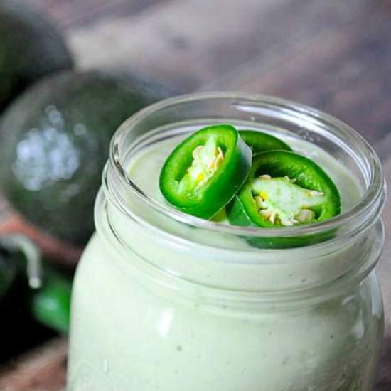 Jalapeno Avocado Salad Dressing