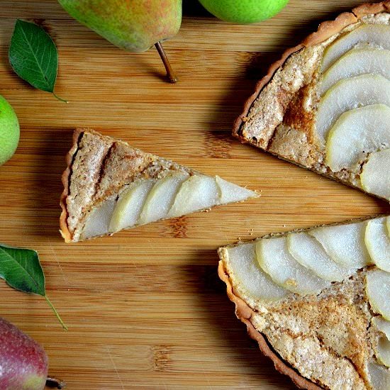 Agostino’s Almond Pear Tart