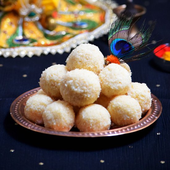 Sooji Coconut Ladoo