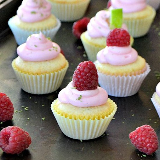 Mini Lime Cupcakes