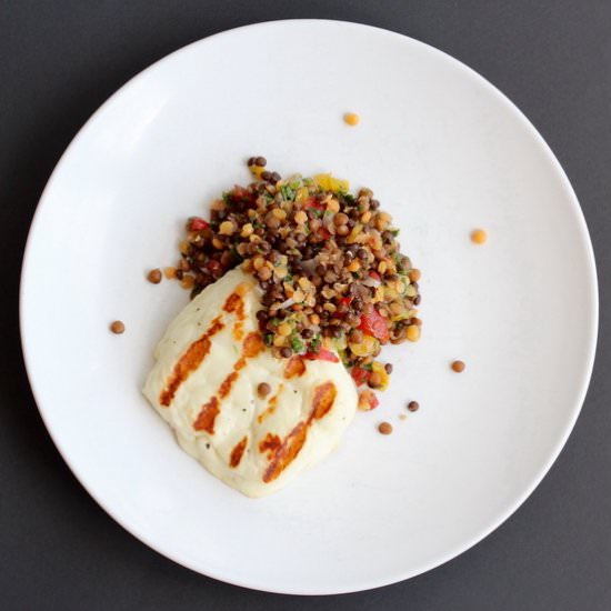 Colorful Summer Lentil Salad