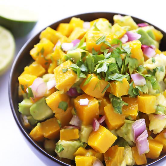 Pumpkin Avocado Salsa