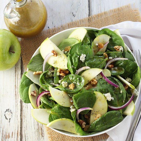 Apple Spinach Salad