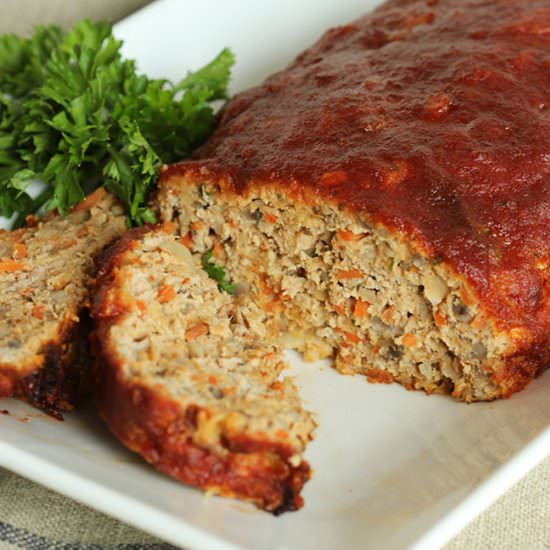 Double Glazed Turkey Meatloaf