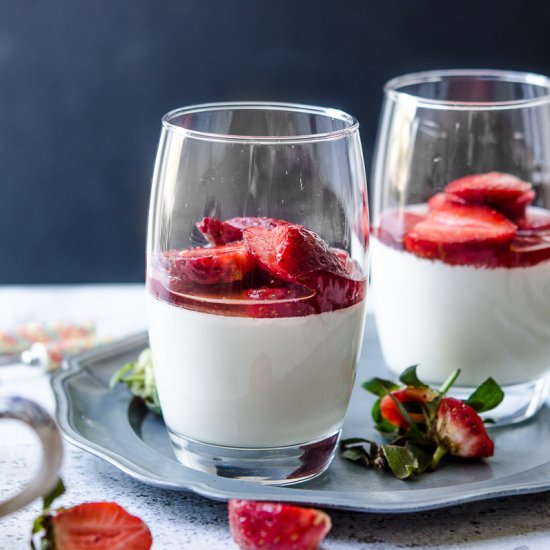 Coconut and Kaffir Lime Panna Cotta