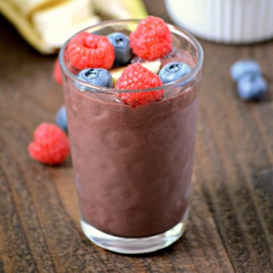 Morning Mixed Berry Smoothie