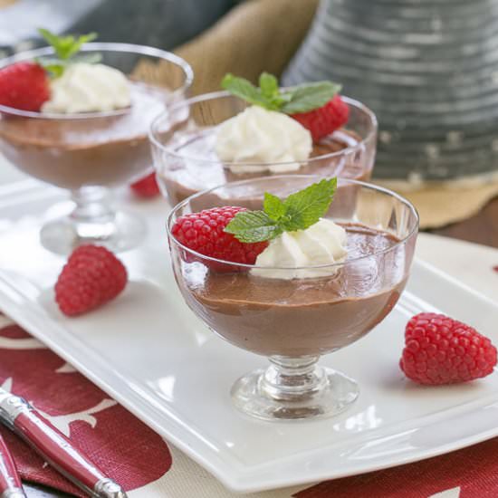 Blender Chocolate Mousse