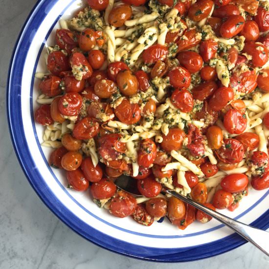 Pasta with Roasted Tomatoes