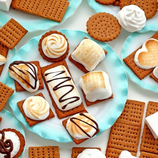 S’MORES Homemade Graham Crackers