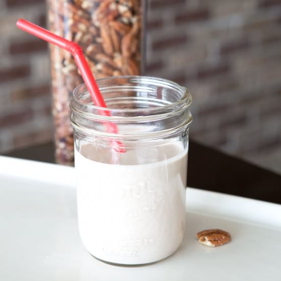 Homemade Pecan Milk