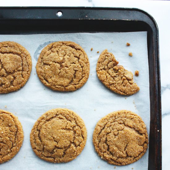 Ginger Molasses Cookies