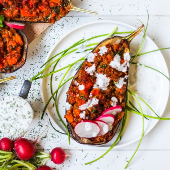 Freekeh Eggplant