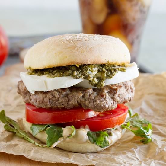 Caprese Burger