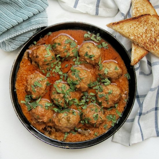 Meatballs in Coconut Milk