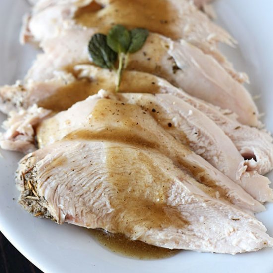 Slow cooker turkey breast