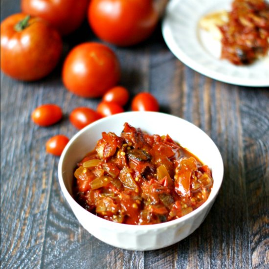 Tomato Jam w/ Onions & Bacon