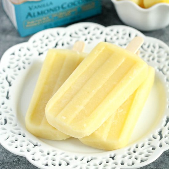 Coconut Pineapple Ice Pops