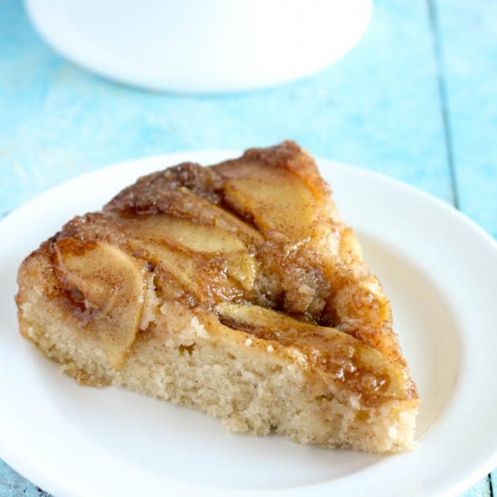 Caramel Apple Upside-Down Cake