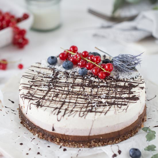 Vegan Neapolitan Cheesecake