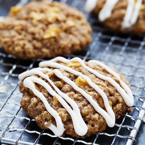 Apple Oatmeal Cookies