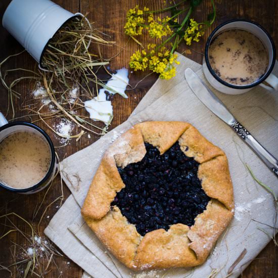 Galette with Ricotta and Berries